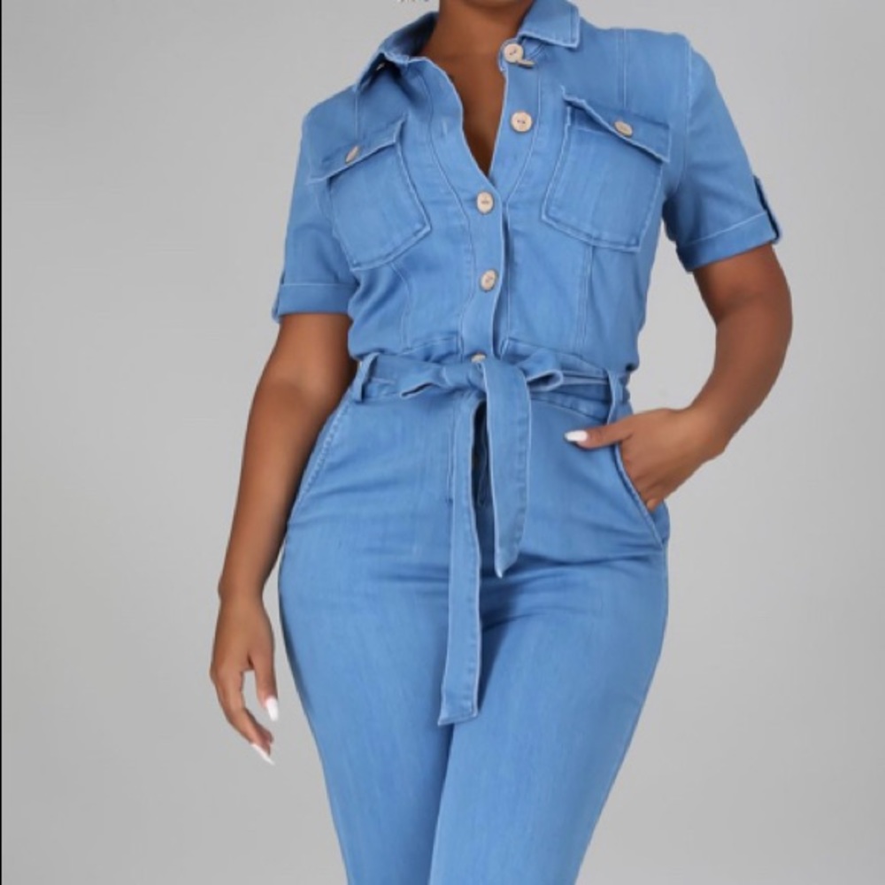 Jean jumpsuit